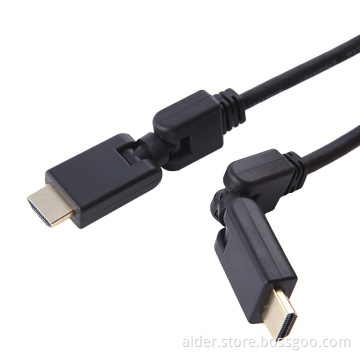 HDMI Cables, 360 Degree Rotating,Supports All Current HDTV Formats